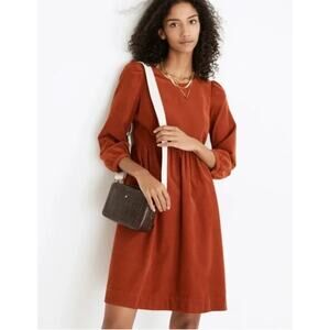 Elegant Rust Dress